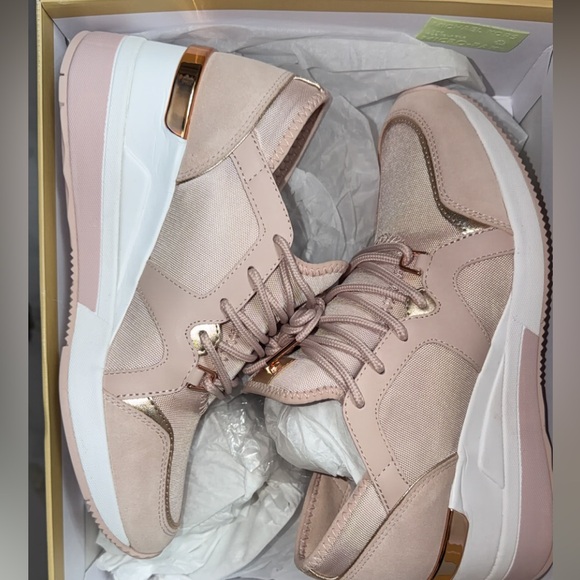 Michael Kors Blush Pink Women's Sneakers - Picture 9 of 12